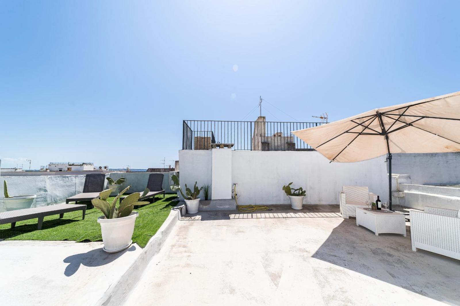 فندق Attico De Maio - Old Town - Terrace غالّيبولي المظهر الخارجي الصورة